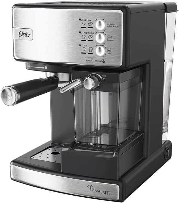 Kit Cafeteira Nova PrimaLatte Inox e Moedor de Café Oster - 220V - Image 7