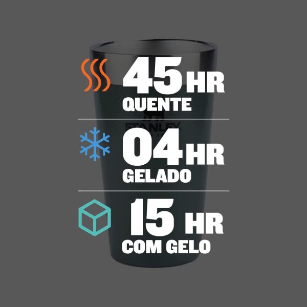 Copo térmico de cerveja Stanley|473ml - Verde - Image 3